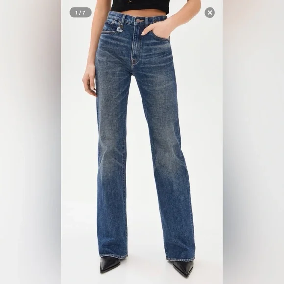 R13 Jane Jean Mire Blue size 28 New with tags - Picture 6 of 10